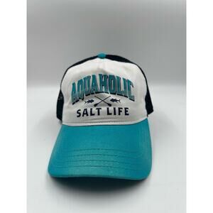 SALT LIFE AQUAHOLIC Trucker Hat Snapback